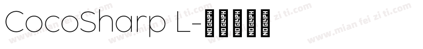 CocoSharp L字体转换
